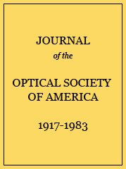 Journal of the Optical Society of America