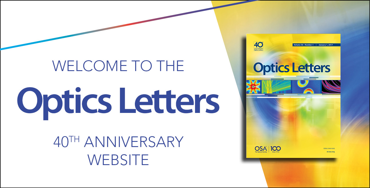 Optics Letters 40